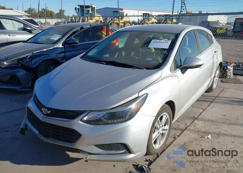 2017 Chevrolet Cruze Lt Auto из США, поврежденный, VIN 3G1BE6SM6HS510279